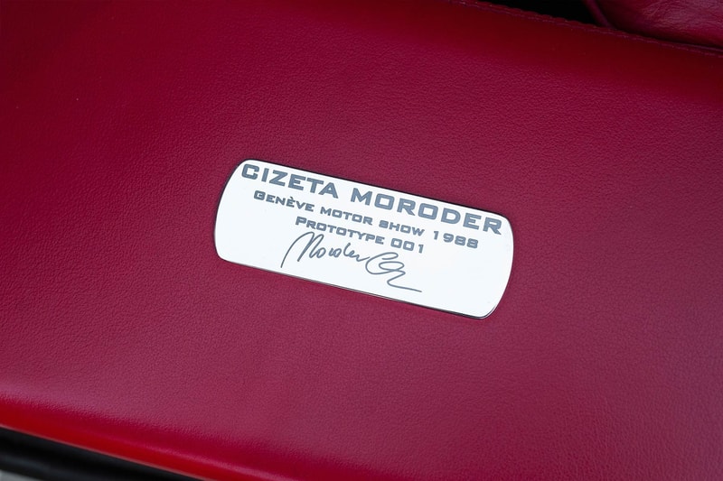 1988 Cizeta-Moroder V16T Prototype RM Sothebys Giorgio Moroder Auction Listing superars Italian Countach Diablo Marcelo Gandini Lamborghini