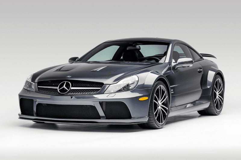 2009 Mercedes-Benz SL 65 AMG Black Series Steel Grey Metallic For Sale USA Rare German Supercar V12 Turbocharged