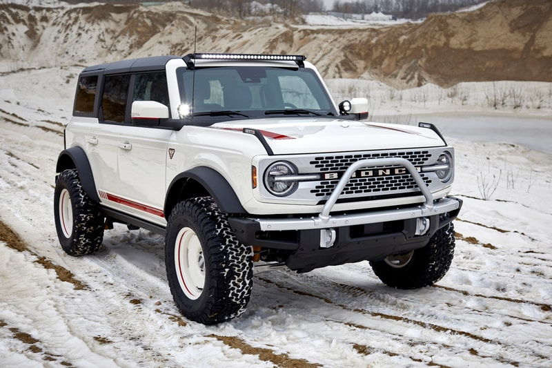 2021 Ford Bronco Pope Francis Center First Edition Barrett-Jackson Auction For Sale Limited Edition Rare Holy Automobile Homelessness