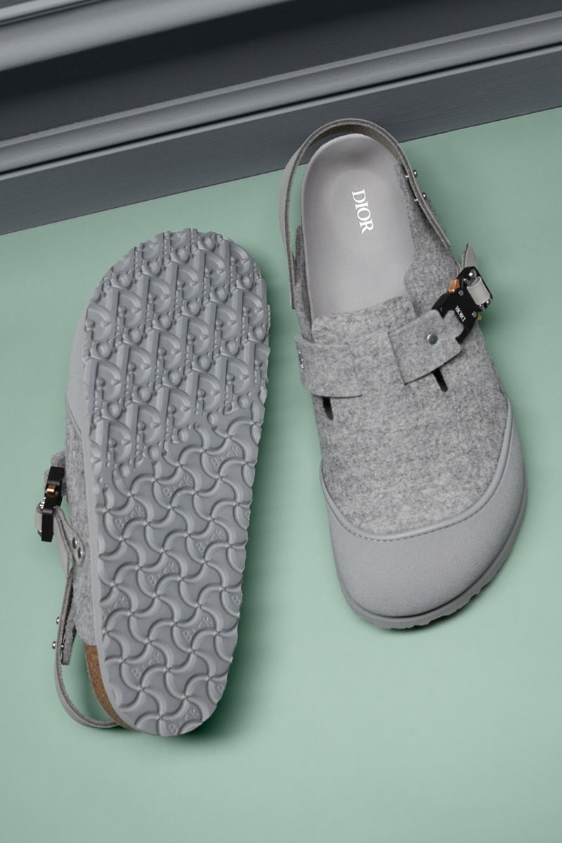 Official Look at the Dior x Birkenstock Collaboration Footwear