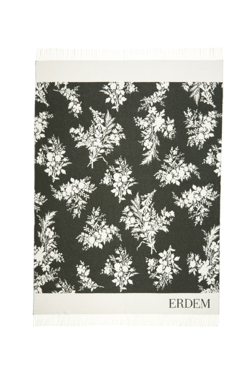ERDEM Journeys Into Homeware With New Throw Blanket Collection Fashion