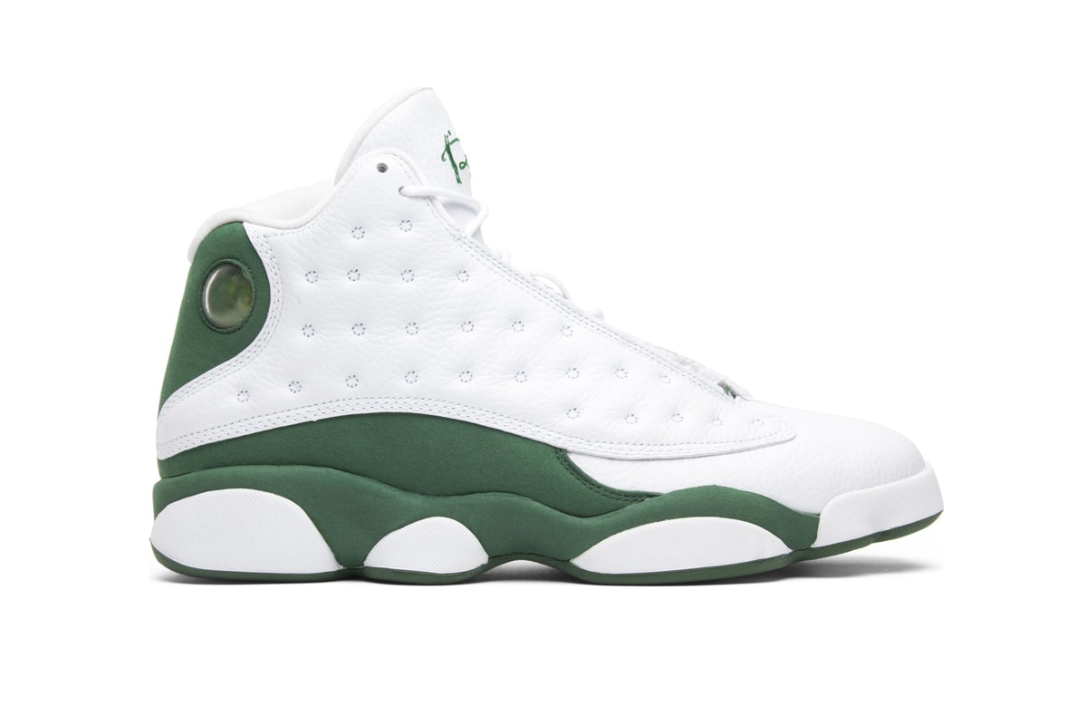Air Jordan 13 Mix Gucci Green White Limited Edition Sneaker Shoes
