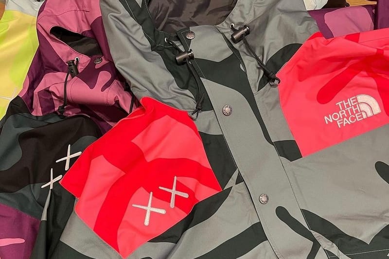 the north face x kaws
