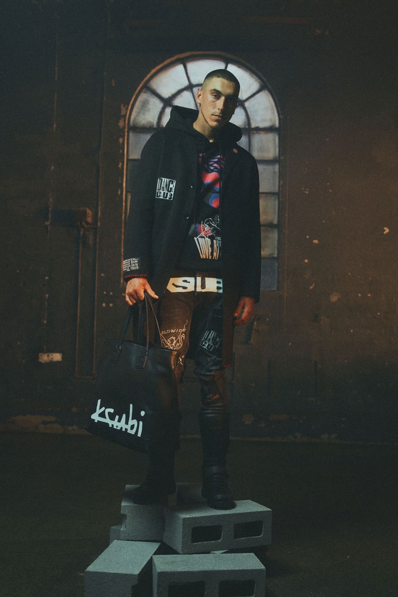 KSUBI Announces Streetwear Capsule Collection KUSTOM Limited-Edition Artisanal Hoodies T-Shirts Leather Jacket Trench Coat Graphic Denim