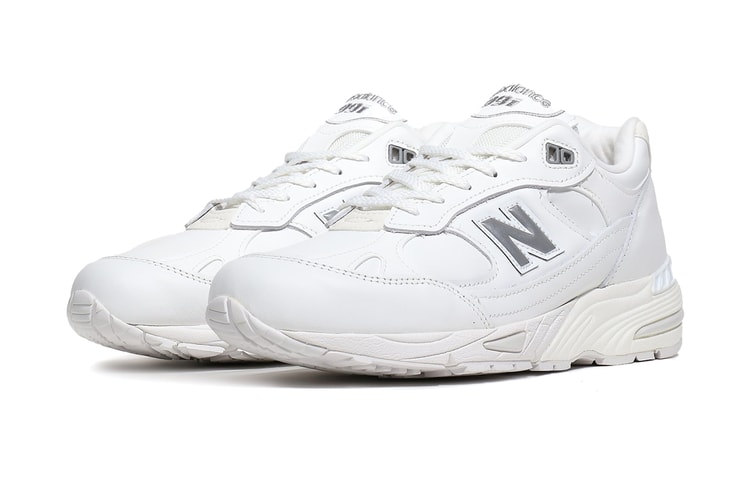 New Balance Drops All-White M991TW With ABZORB Midsole