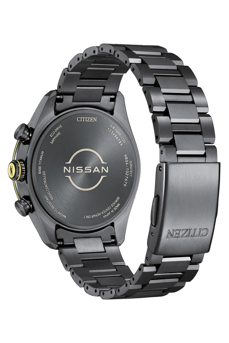 CITIZEN Teases Upcoming Collection With Nissan Fairlady Z Nissan Z Timepieces Watches AT8185-89E AT8185-97E Eco Drive Radio Controlled Technology Japan Ikazuchi Yellow Seiran Blue Solar Powered Light Powered 1969