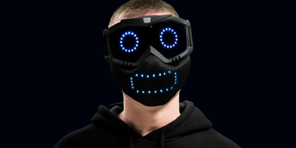 Check Out This Led Mask That Shows Its User S Emotions Hypebeast