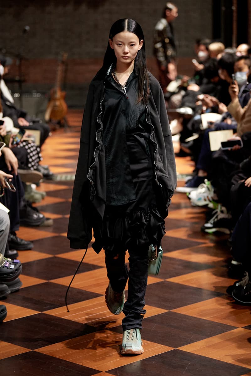 SANKUANZ FW22 Epitomizes Deconstructionist Design Fashion