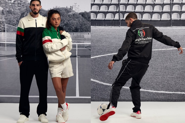 Sergio Tacchini SS22 Updates Heritage Sportswear Styles