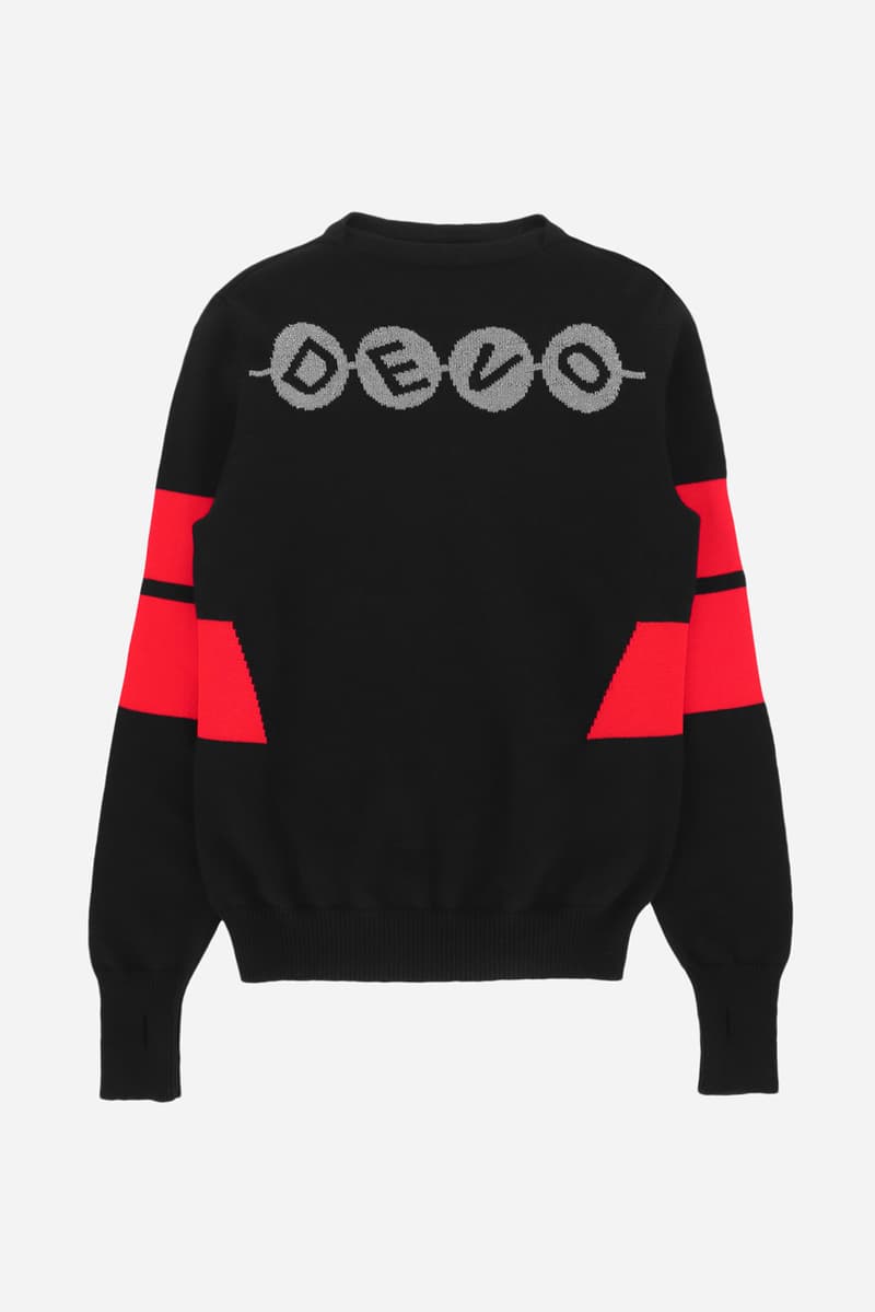 Slam Jam x DEVO Capsule Collection Shop Clothing Rock Band Jacket Sweater Hoodie T Shirts Retail Online