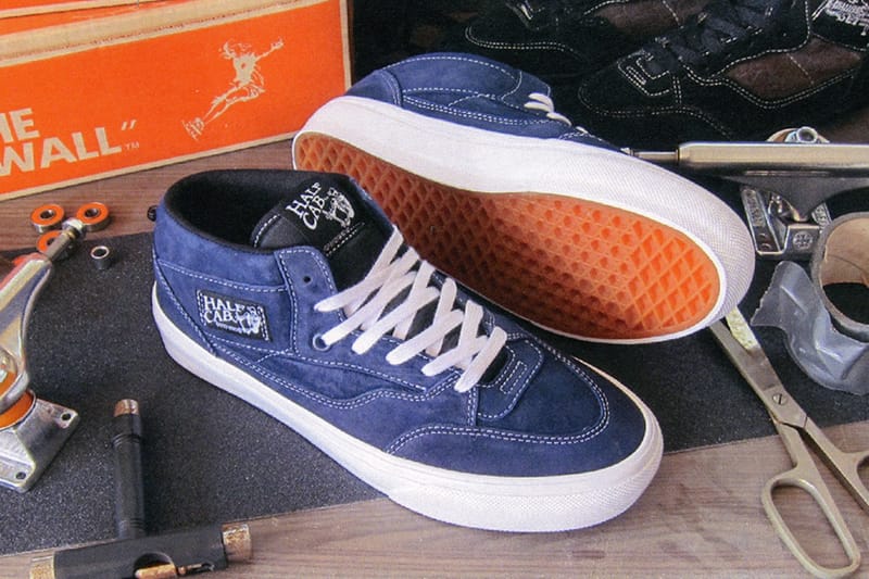 vans half cab blue