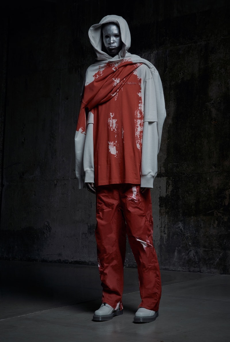 A-COLD-WALL* FW22 Collection Is Ghoulish About External Expressions A-COLD-WALL* Fall/Winter 2022 Collection Lookbook 21st century shadow emotional 