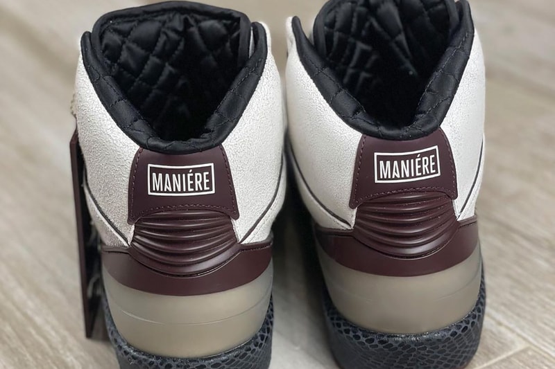 a ma maniere air jordan 2 release info date store list buying guide photos price burgundy snakeskin 