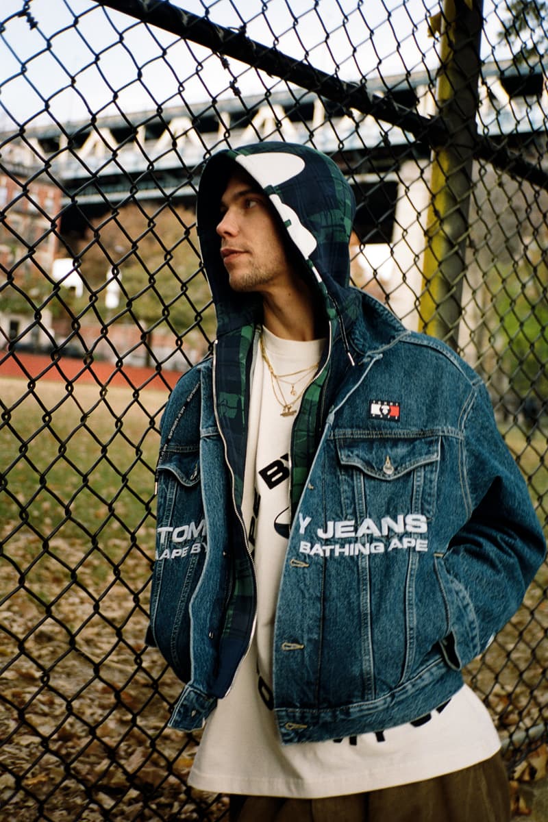 Tommy x AAPE Drops Winter Apparel Collection Tommy Jeans Skateboard Hoodie Beanie Skate Culture AAPE by A Bathing Ape Brandon Scott James Lucinda Jacobson Hank Korsan