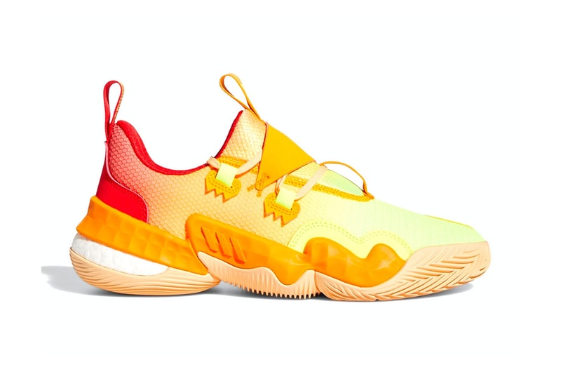 adidas Trae Young 1 "Citrus Fade" GY0296 Release 2022 Basketball shoes nba atlanta hawks