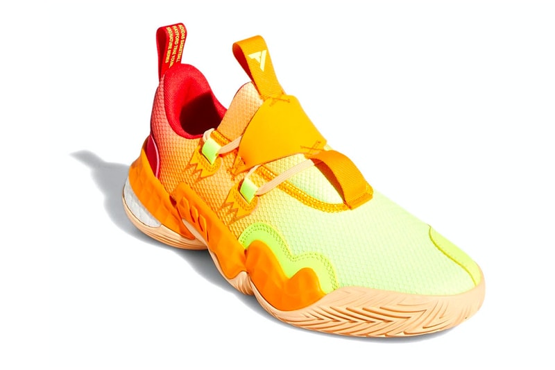 adidas Trae Young 1 "Citrus Fade" GY0296 Release 2022 Basketball shoes nba atlanta hawks