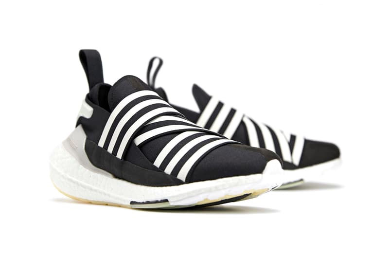 adidas Y-3 UltraBOOST 22 GX1079 Black / Core White / Chalk Pearl Continental Rubber Outsole Running Footwear Sneaker Collab Yohji Yamamoto Release Information Drop Date Closer First Look Three Stripes