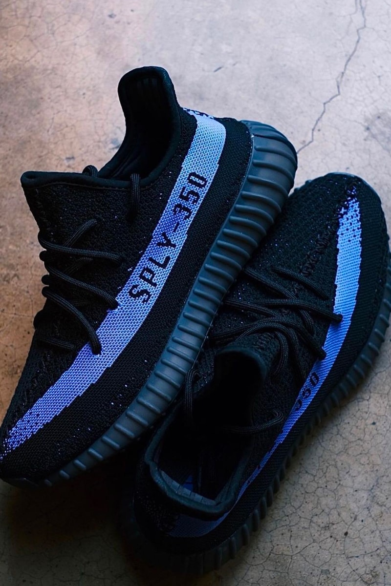 adidas YEEZY BOOST 350 V2 Dazzling Blue Closer Look Release Info gy7164 Date Buy Price Kanye West 