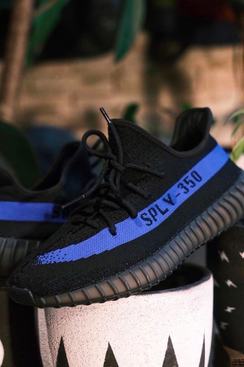 adidas YEEZY BOOST 350 V2 Dazzling Blue Closer Look Release Info gy7164 Date Buy Price Kanye West 