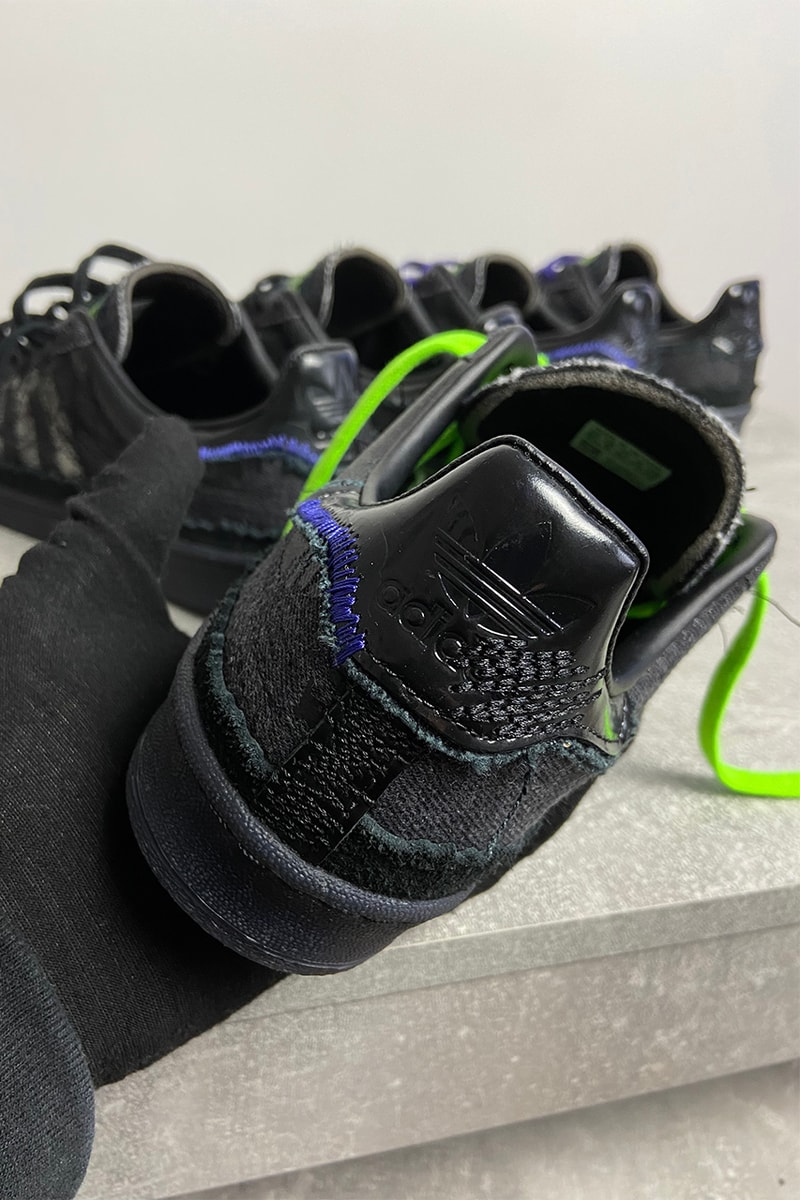 Youth of Paris x adidas Campus 80s Collaboration Alex Lopez Streetwear Distressed Denim Suede Upper Green Black Purple Parisian Brand