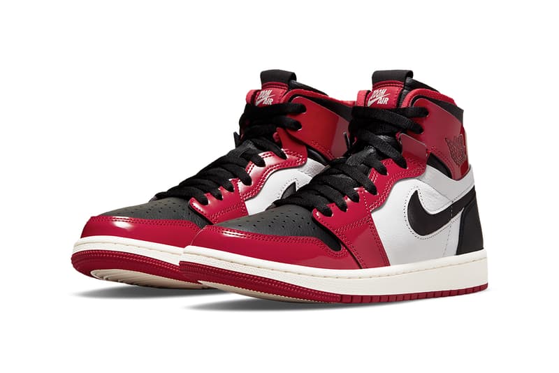 air jordan 1 high zoom cmft chicago black toe patent red CT0979 610 release date info store list buying guide photos price 