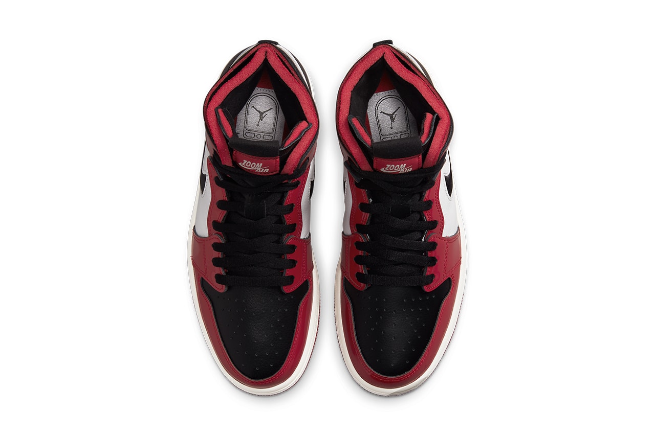 air jordan 1 high zoom cmft chicago black toe patent red CT0979 610 release date info store list buying guide photos price 