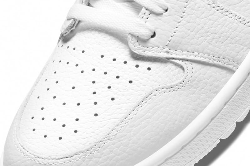 Air Jordan 1 Low Golf Arrive in Four Colorways Chicago Wolf Grey Shadow Triple White Buy Release Info Price dd9315-001 dd9315-101 DD9315-002 DD9315-600