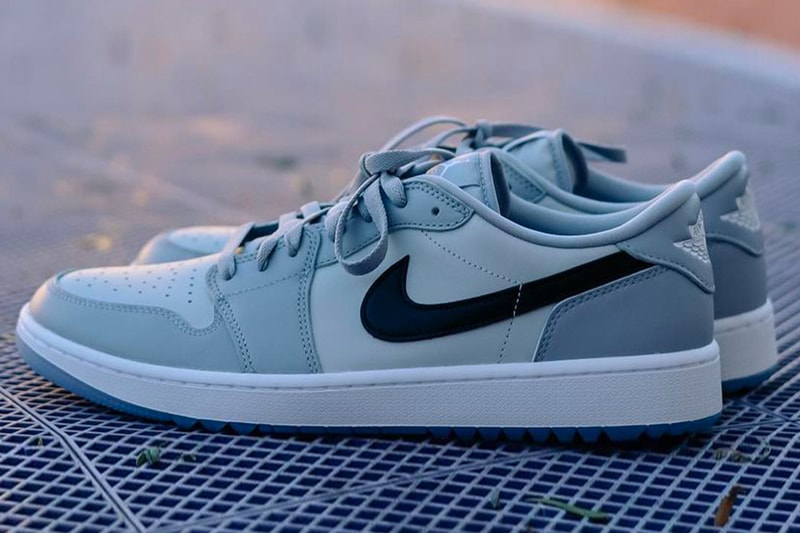 Air Jordan 1 Low Golf Wolf Grey Spring Summer 2022 jumpman photon dust icy outsole Nike release info 