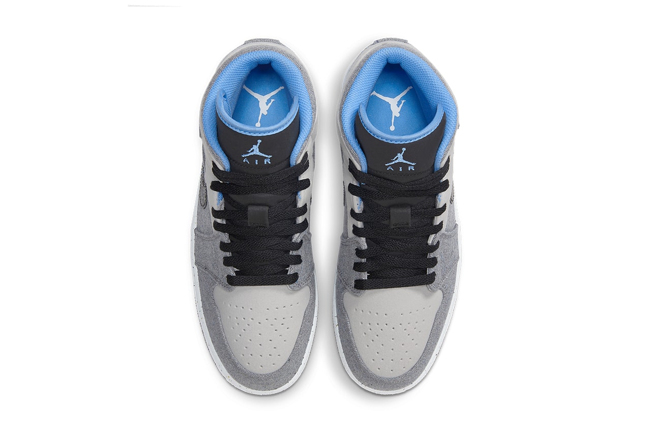 air jordan 1 mid crater university blue gray DM3529 004 release date info store list buying guide photos price 