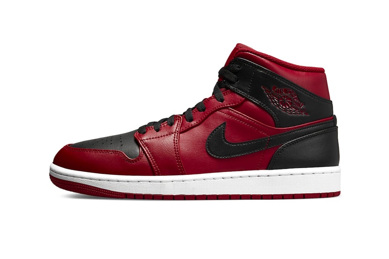 Air Jordan 1 Mid Reverse Bred Release Info 554724-660 Date Buy Price 