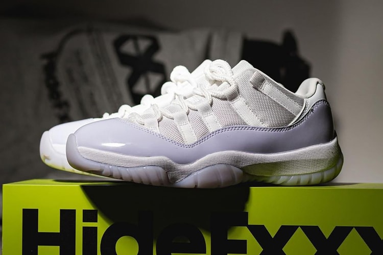 Pastel Patent Leather is Highlighted on the Air Jordan 11 Low "Pure Violet"