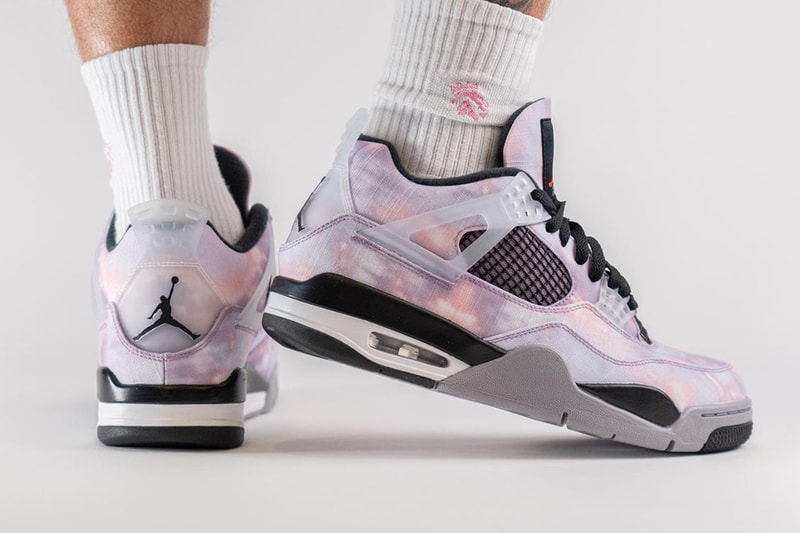 air jordan 4 zen master DH7138 506 amethyst wave bright crimson black cement release date info store list buying guide photos price on foot