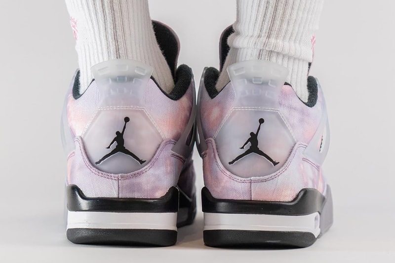 air jordan 4 zen master DH7138 506 amethyst wave bright crimson black cement release date info store list buying guide photos price on foot