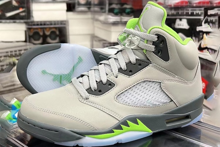 Jordan Brand is Giving Its Air Jordan 5 “Green Bean” a Retro Release