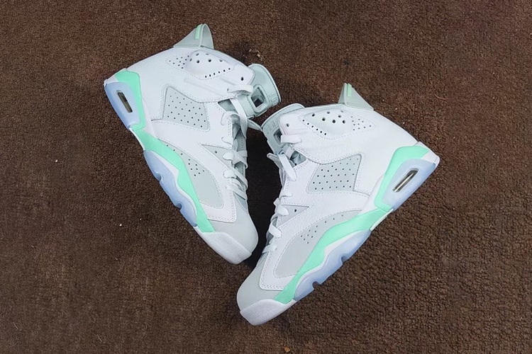 Detailed Look at the Air Jordan 6 "Mint Foam"