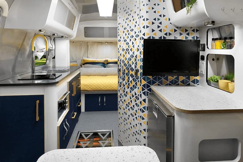 Airstream Unveils the eStream Electric Trailer Concept built in drivetrain remote app control aluminum silver black video images