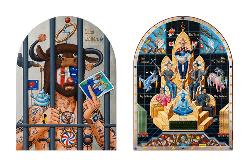 Aleksandar Todorovic Draws on Religious Iconography to Comment on Contemporary Issues