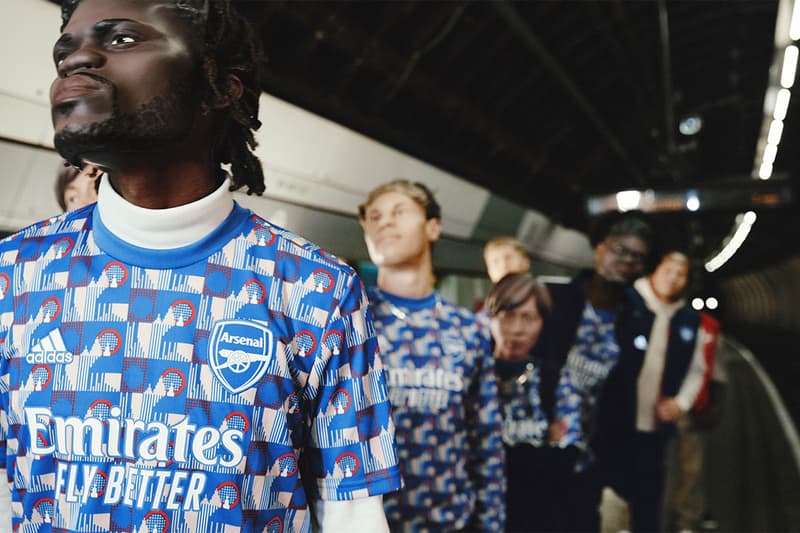 arsenal adidas transport for london picadilly line collection tube station underground details information release reuben dangoor oyster card