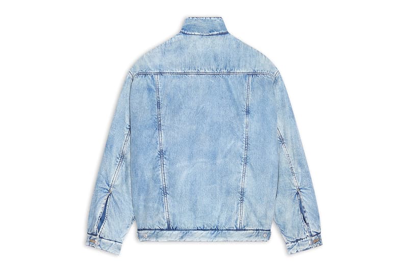 Balenciaga Unisex Denim Jacket Kanye West YEEZY Demna DONDA Julia Fox Schiaparelli Sold Out Paris Fashion Week Where to Buy