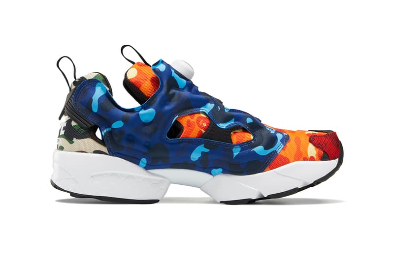 BAPE Reebok SS22 Collaboration Club C 85 Instapump Fury Release Info Date Buy Price Spring Summer 2022 Q47367 Q47370