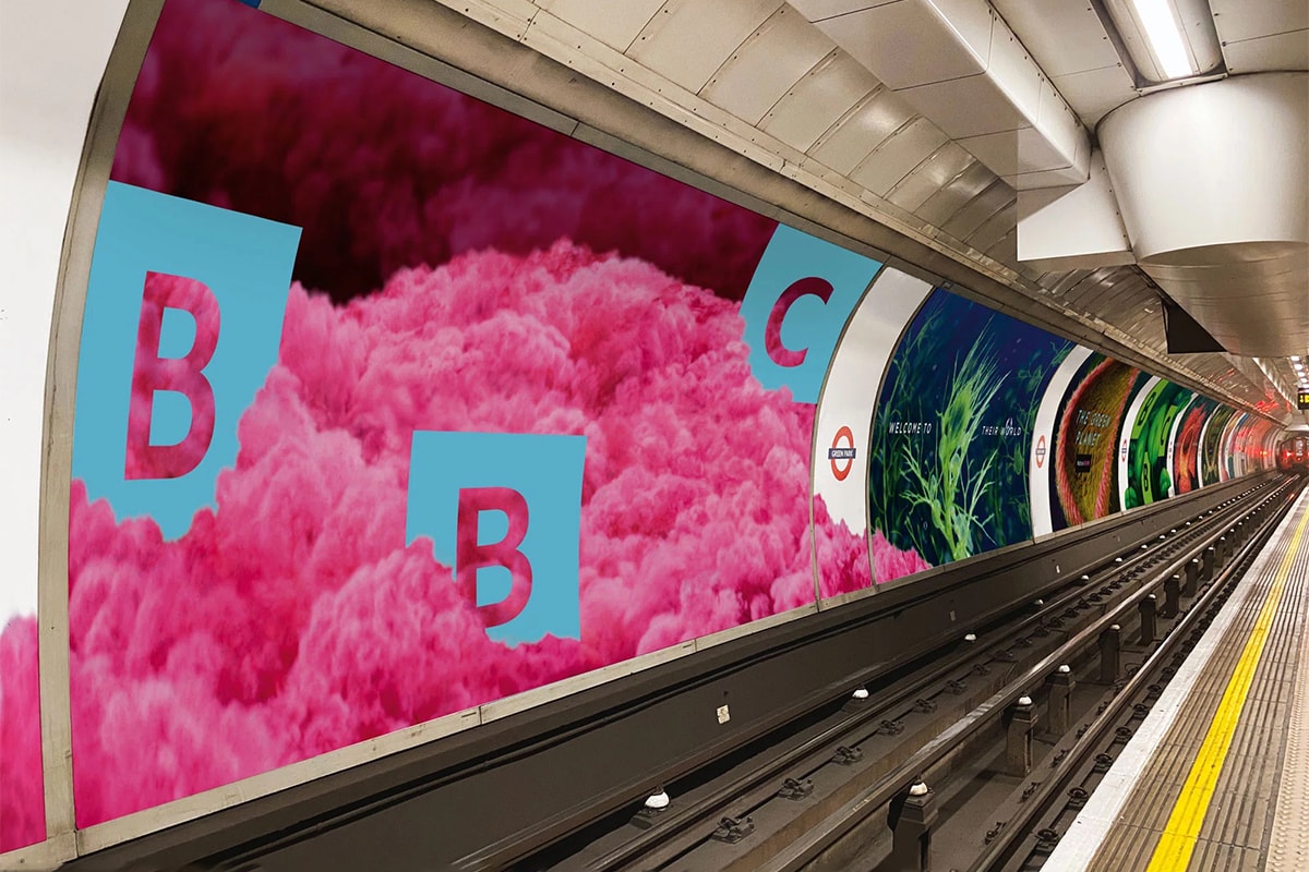 BBC Creative The Green Planet Green Park Station Transformation Advertisement 