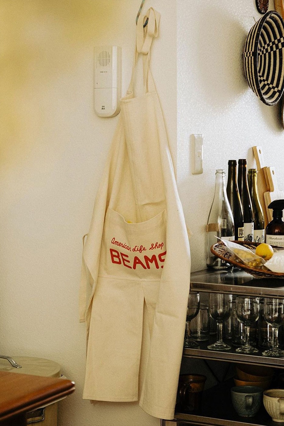 BEAMS Launches 45th Anniversary Home Goods 1976 150 locations towels alarm clock crate coffe mug apparel homeware Harajuku retro logo font bandana release info