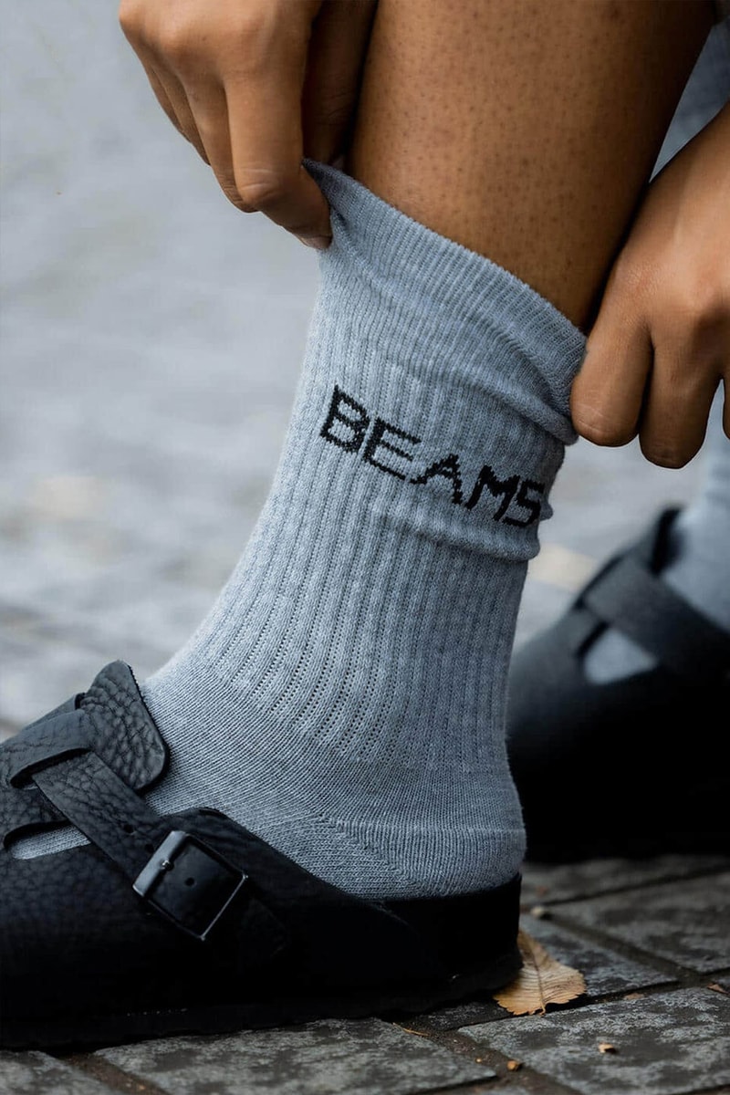 BEAMS Launches 45th Anniversary Home Goods 1976 150 locations towels alarm clock crate coffe mug apparel homeware Harajuku retro logo font bandana release info