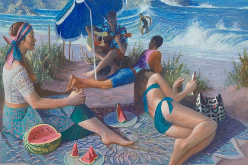 Benjamin Senior "Boundary Lane" James Fuentes Gallery