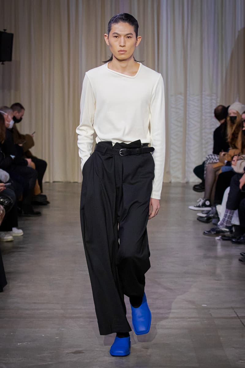 Bianca Saunders "A STRETCH" Paris Fashion Week Fall Winter 2022 Runway Show ANDAM Award