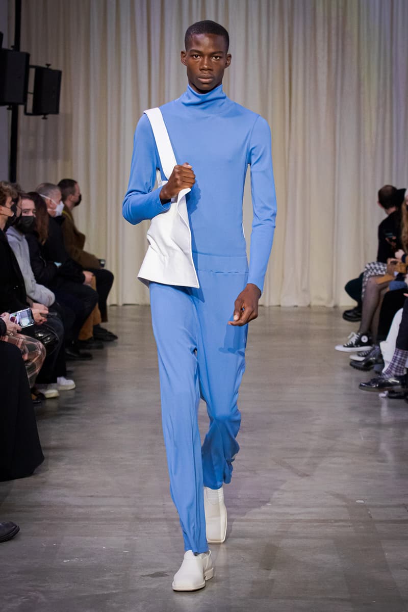 Bianca Saunders "A STRETCH" Paris Fashion Week Fall Winter 2022 Runway Show ANDAM Award