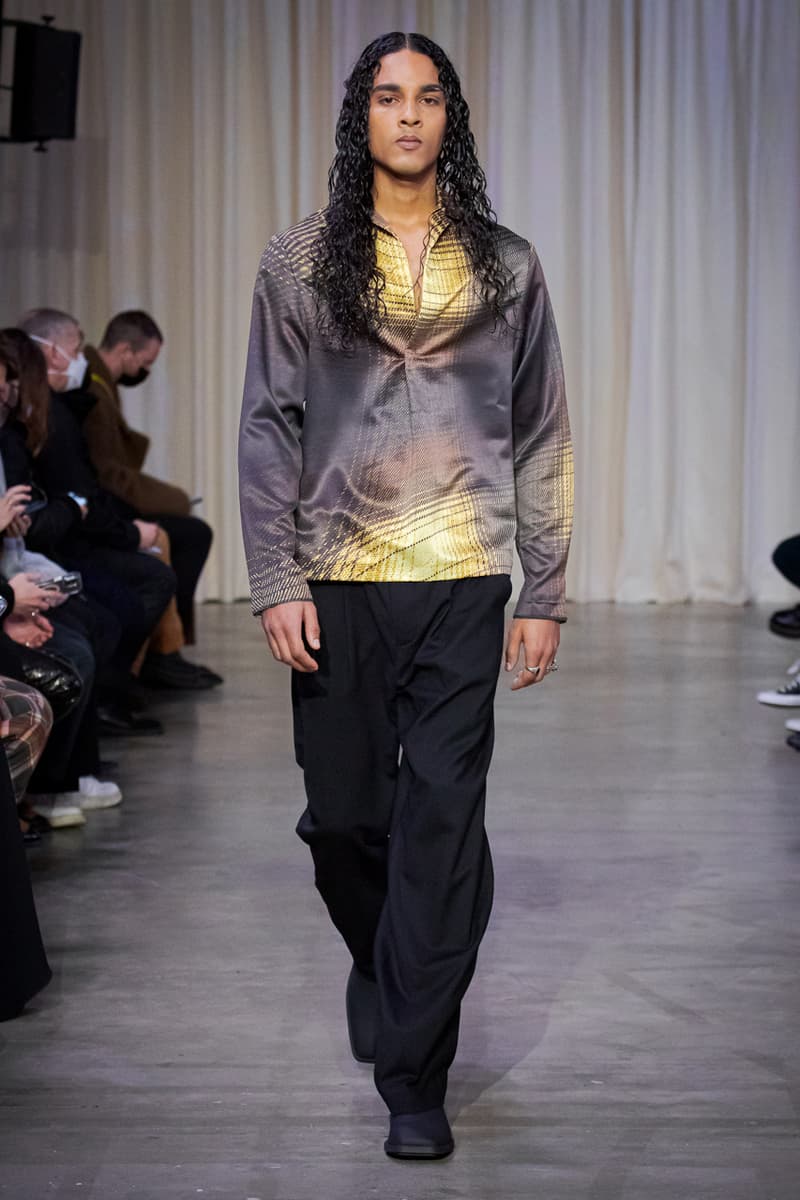 Bianca Saunders "A STRETCH" Paris Fashion Week Fall Winter 2022 Runway Show ANDAM Award