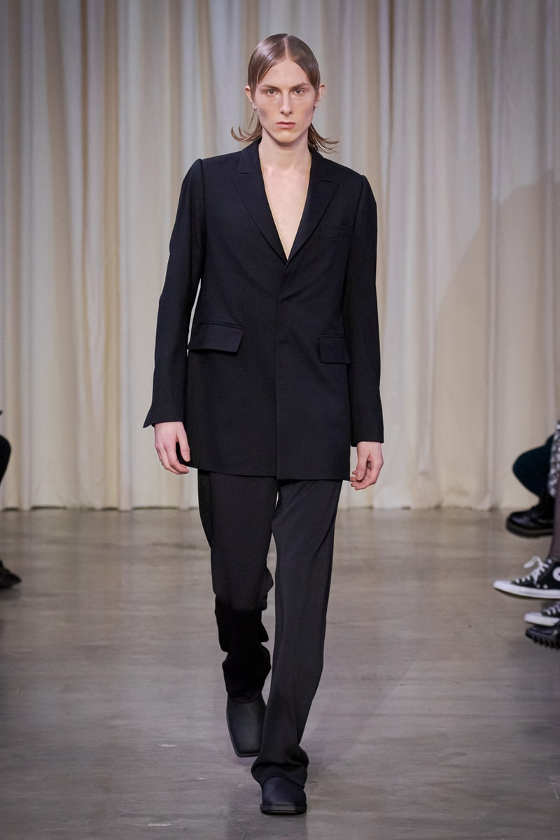 Bianca Saunders "A STRETCH" Paris Fashion Week Fall Winter 2022 Runway Show ANDAM Award