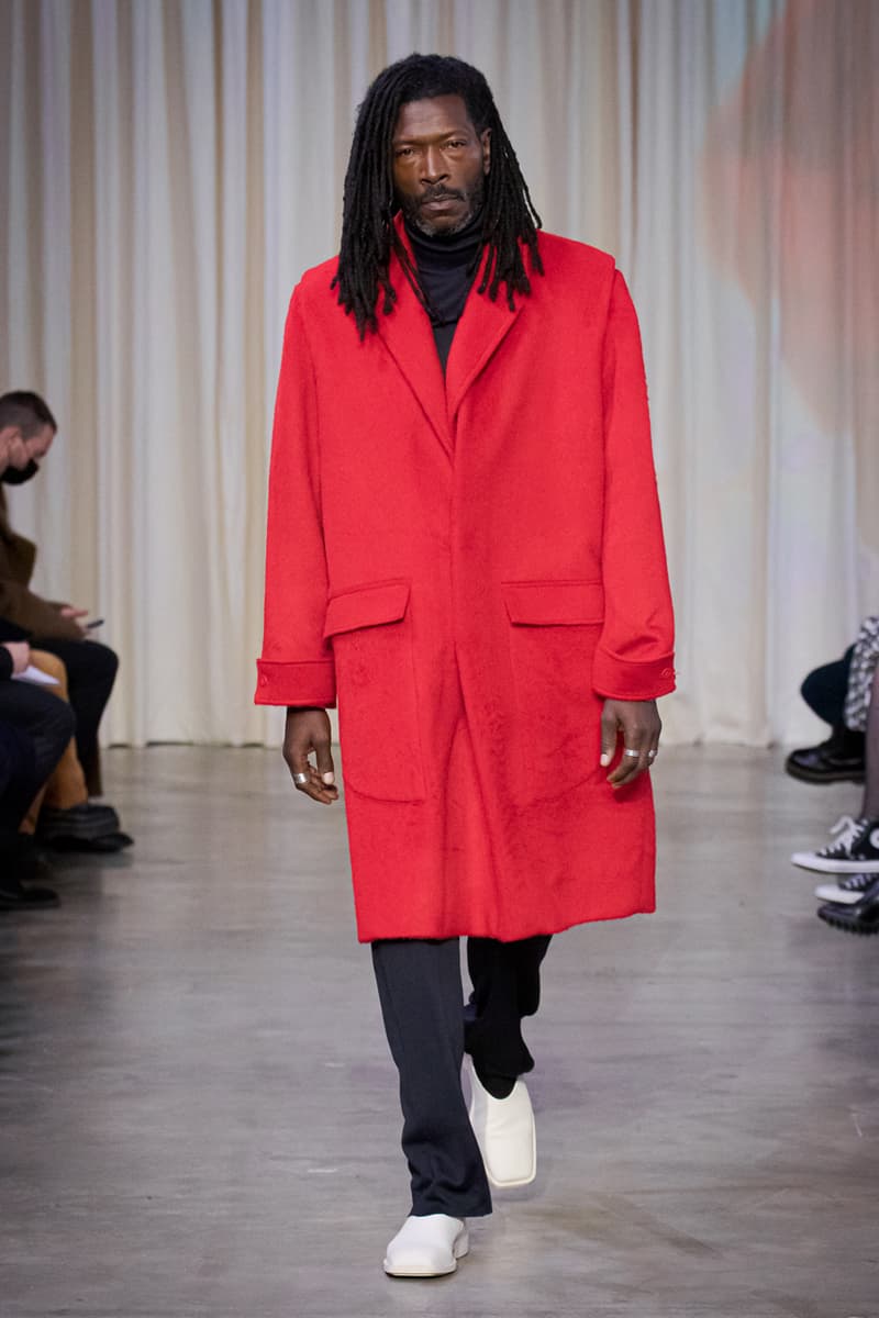 Bianca Saunders "A STRETCH" Paris Fashion Week Fall Winter 2022 Runway Show ANDAM Award