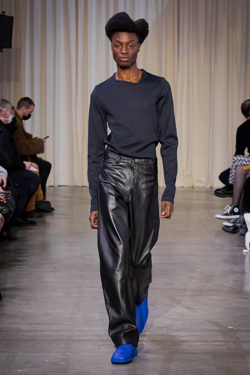 Bianca Saunders "A STRETCH" Paris Fashion Week Fall Winter 2022 Runway Show ANDAM Award